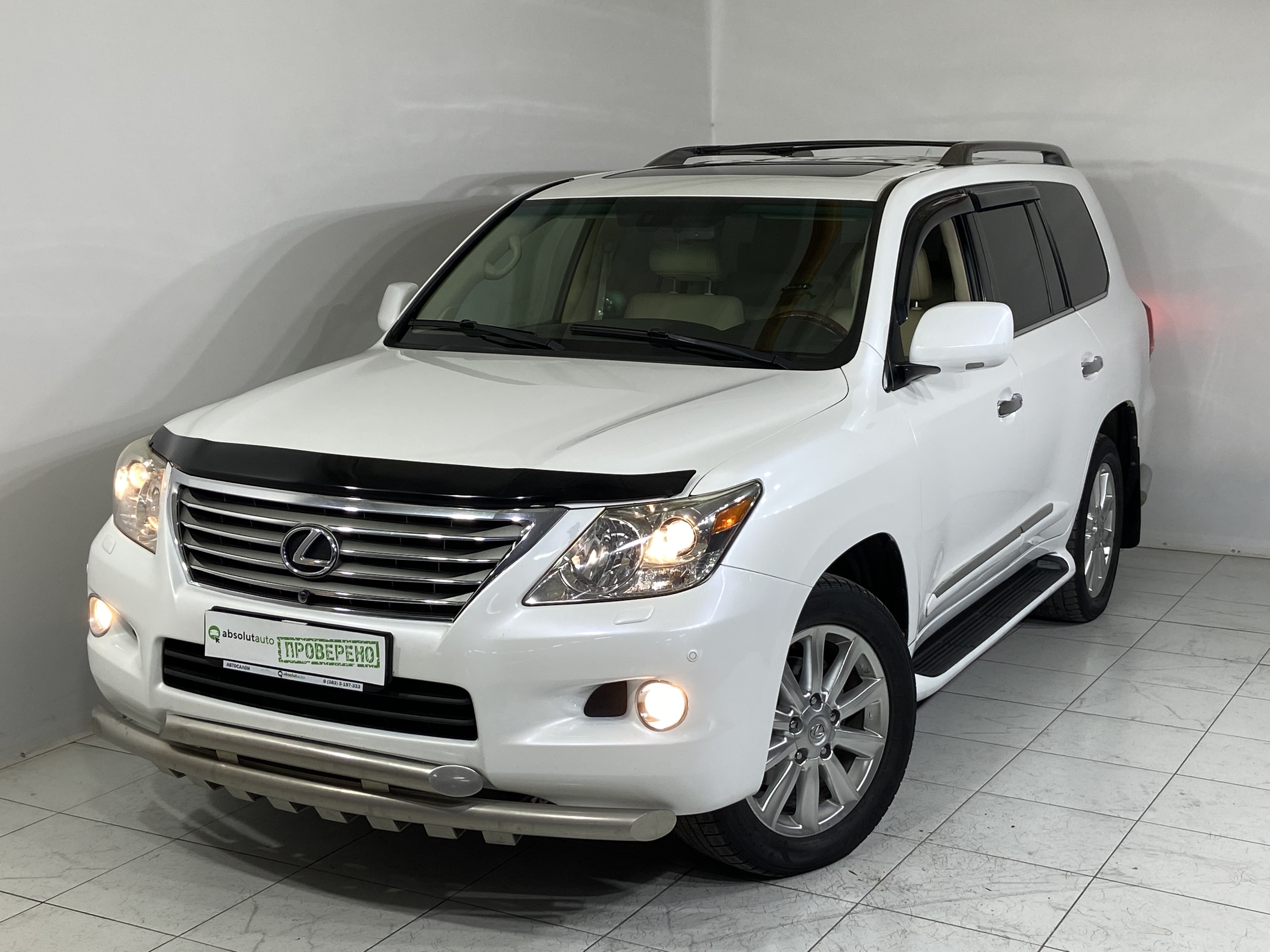 Lexus LX 570 2012 Р±РµР»С‹Р№